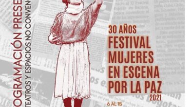 30 años del Festival Mujeres en escena por la Paz