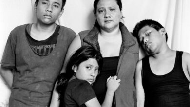 autorretrato de migrantes