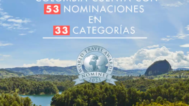 Colombia nominaciones turismo