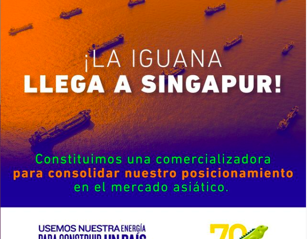 Ecopetrol llega a Singapur