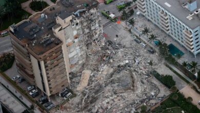 Seis colombianos vivían en edificio desplomado en Miami