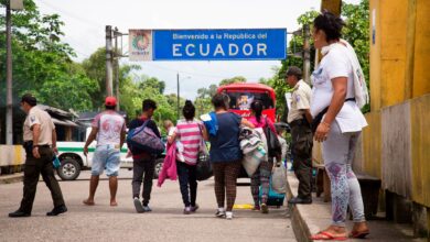 migrantes en Ecuador