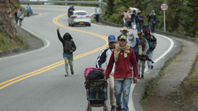 El migrante venezolano perdió el miedo a caminar por segunda vez