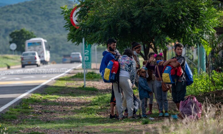 migrantes venezolanos