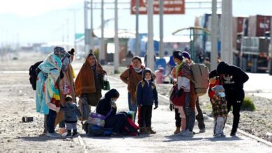 Migrantes en zona austral
