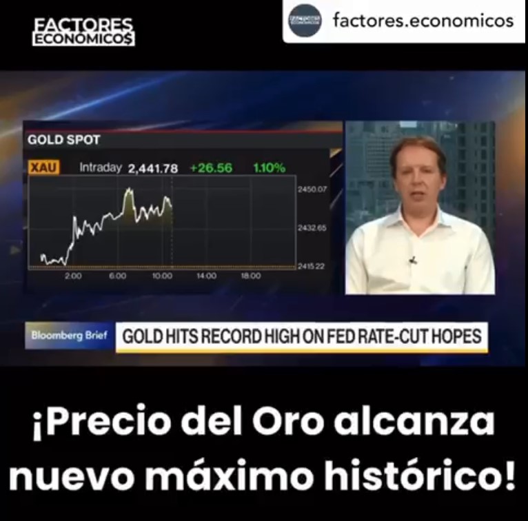 Precio del Oro alcanza nuevo máximo histórico - El Venezolano News